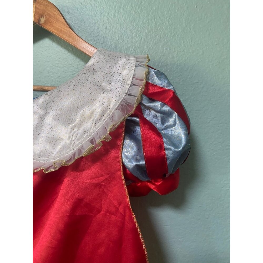 Disney Parks Girls Snow White Gold with Cape Costume Halloween Dress Up Dress 13 - Picture 9 of 10